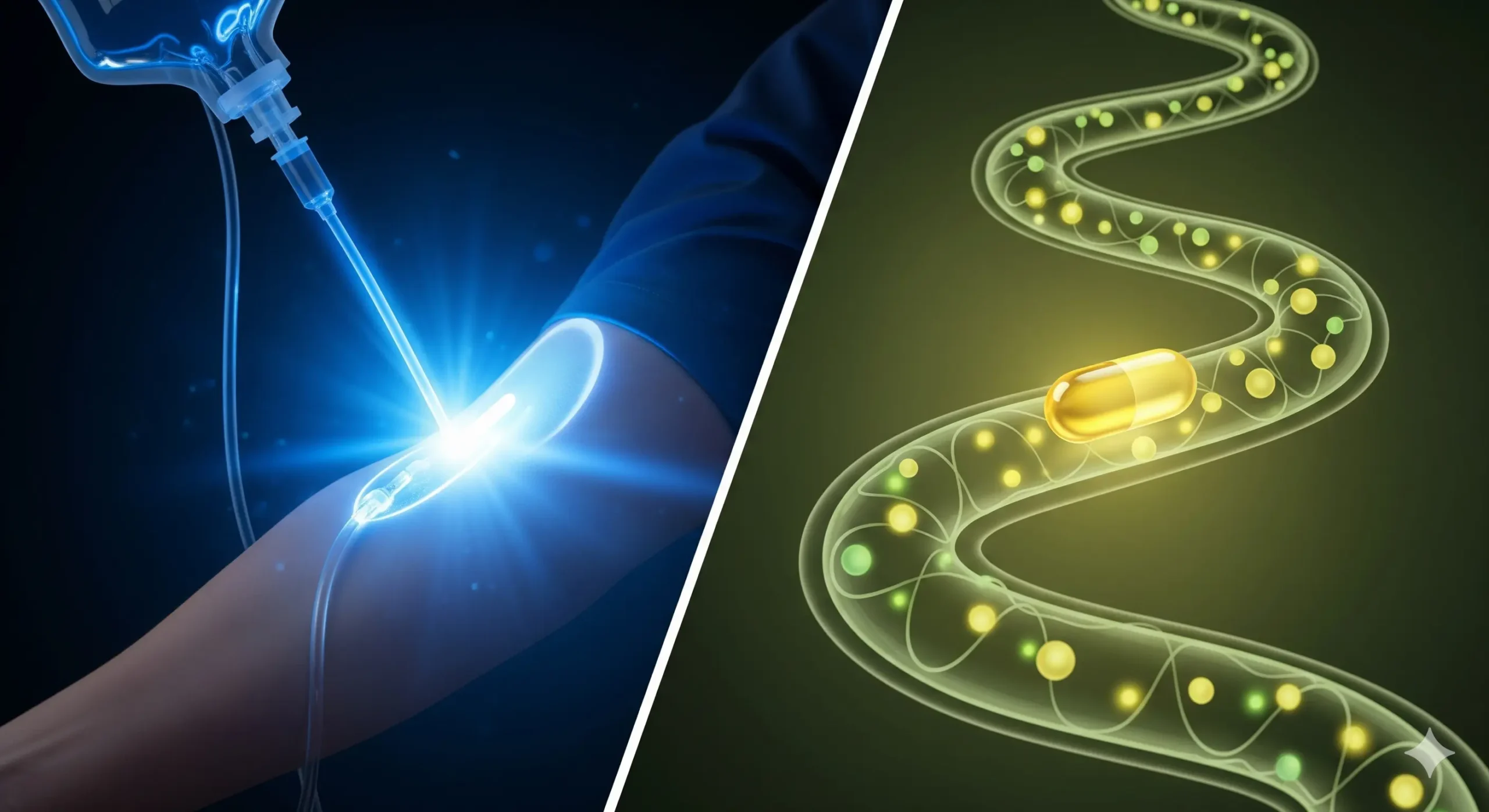 IV Therapy vs Oral Supplements