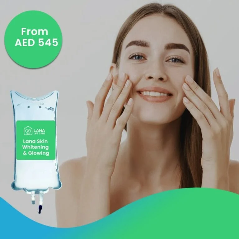 skin whitening drip Dubai