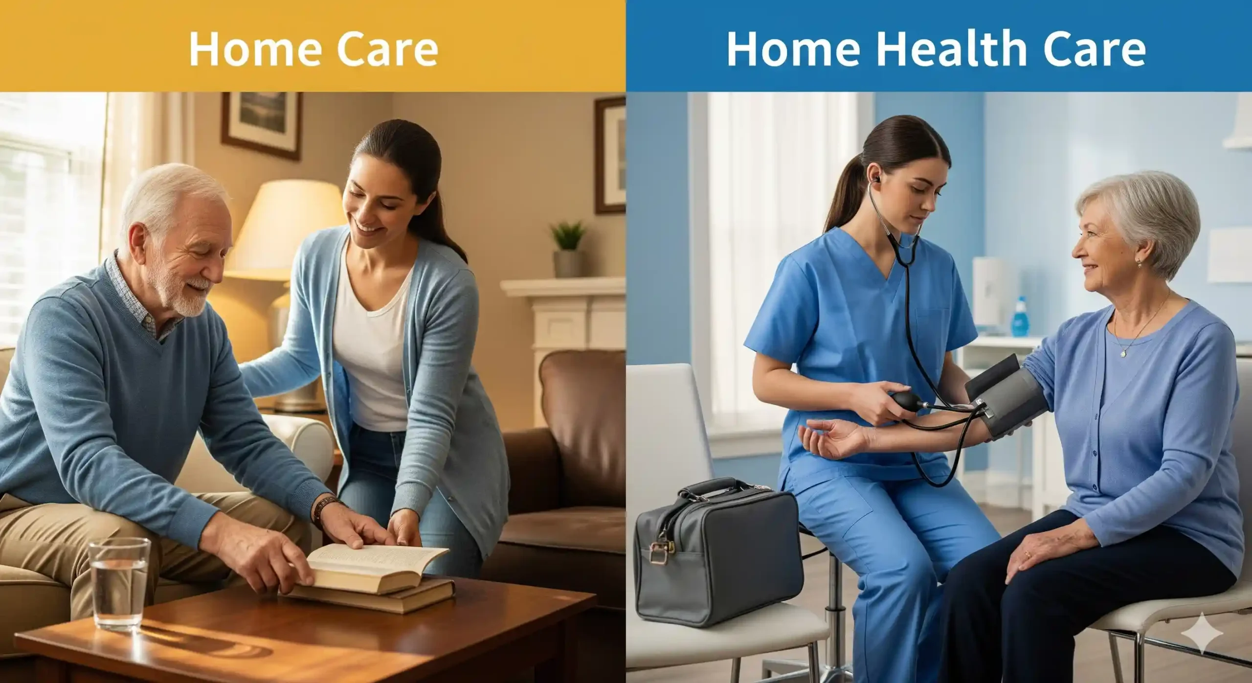 Home Care vs. Home Health Care