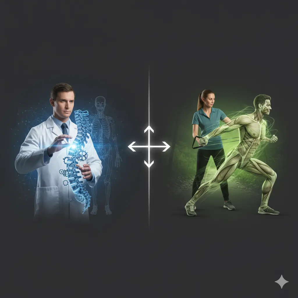 chiropractor vs physical therapist